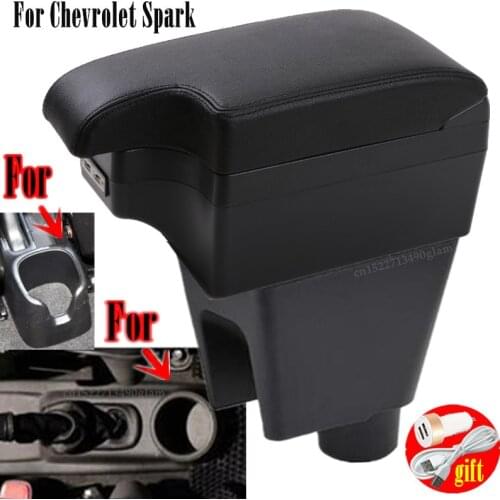 For chevrolet spark car armrest leather arm rest car-styling armrest box center console accessories decoration auto 2013