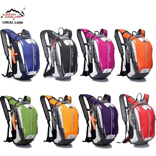 OUTDOOR LOCAL LION Cycling Backpack Bicycle MTB Riding Bag Bike Rucksack Outdoor Climbing Running 18L Backpack for Bicycle #464