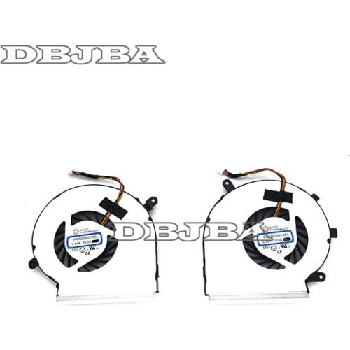 Fan For MSI GE72 GE62 PE60 GL62 GL72 PE70 Laptop CPU + GPU Cooling Fan PAAD06015SL