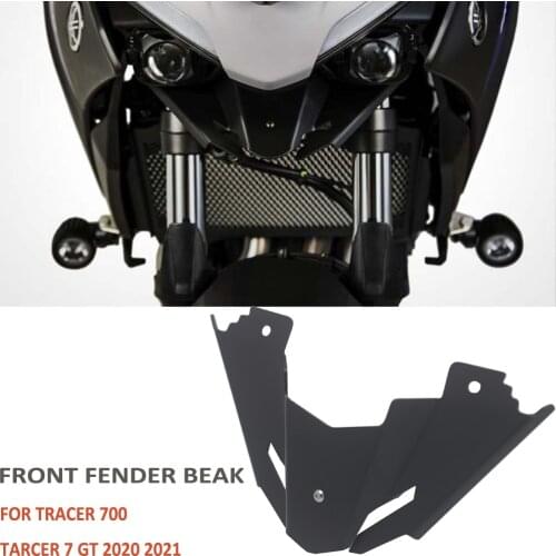 High Quality Motorcycle Aluminum Front Spoiler For YAMAHA TRACER700 Tracer 700 Tracer 7 GT 2020 2021 Motorcycle Accessories