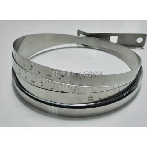 11310-12252mm Stainless Steel Precision Circumference Tape/Ruler and Diameter ruler Periphery Taper Circumference Taper PI Taper