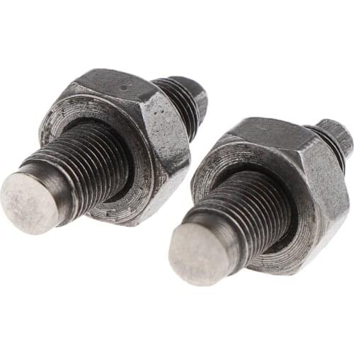 2x ATV Engine Valve Adjusting Screw Set for 50-125cc ATV QUAD Aluminum Alloy