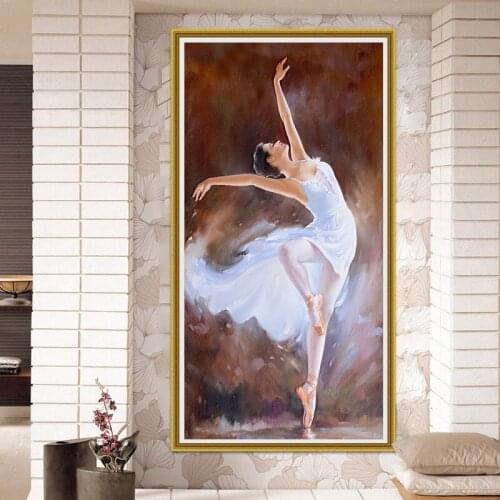5D DIY Diamond Painting Full Square/Round Drill "Ballet dancer girl" Embroidery Cross Stitch gift Home wall Decor GWG1313