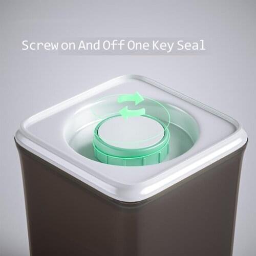 Pet dog food cat food storage barrel grain storage tank sealed fresh-keeping moisture-proof vacuum storage box small petsuppiles