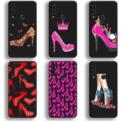 Beautiful High Heels For Girls Phone Case Huawei Y6P Y8S Y8P Y5II Y5 Y6 2019 P Smart Prime Pro