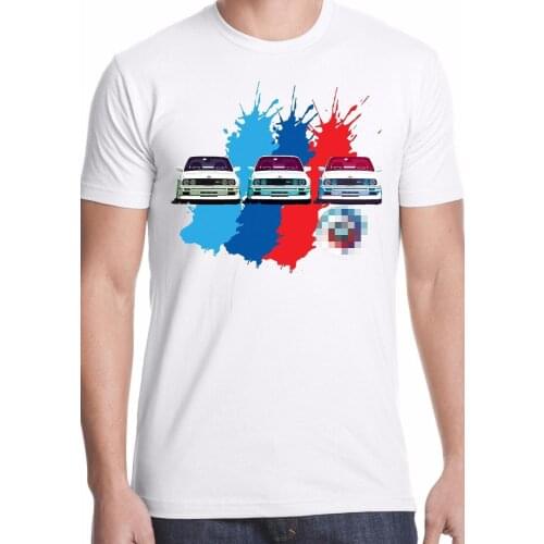 German Car E30 Series 3 M3 Power M-Power M5 M6 M4 M2 Retro 2019 New Fashion Brand Tops Male Men Design T-Shirt