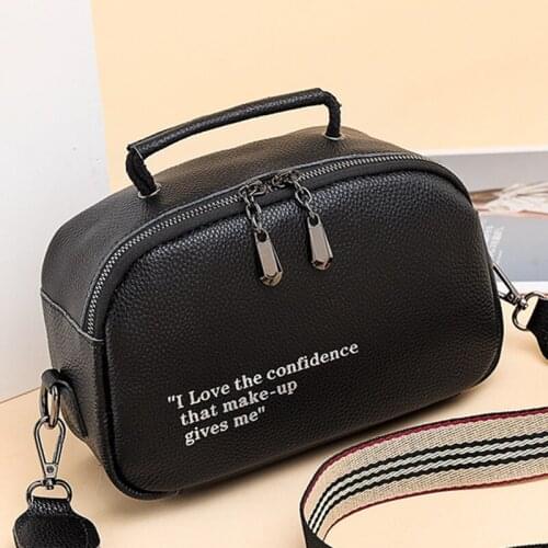 New Women Genuine Leather Handbag Fashion Letter Women Shoulder Bag Designer Cowhide Small Ladies Crossbody Bag Fashion Tote bag