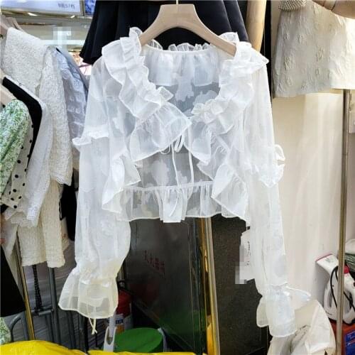 Sun Protection Shirt for Women 2021 Summer New Tops Outerwear Thin Breathable Lightweight Coat Female Streetwear Blusas