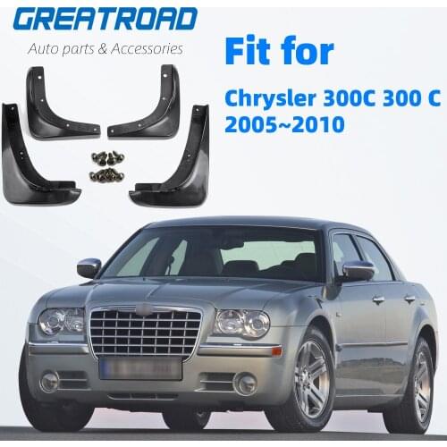 Front Rear Car Mudflap for Chrysler 300C 300 C 2005~2010 Fender Mud Guard Splash Flaps Mudguards Accessories 2006 2007 2008 2009