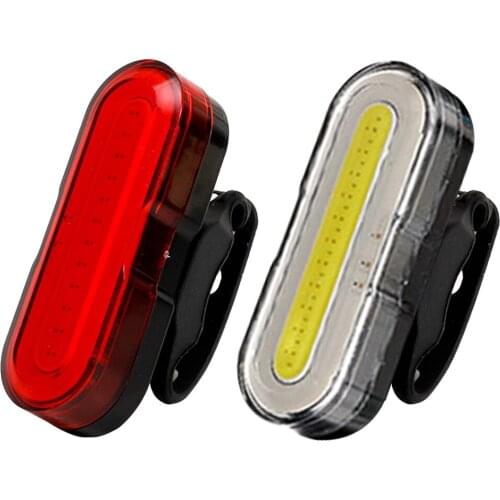 WHEEL UP LED Bicycle Taillight USB Rechargeable Waterproof Bike Rear Light Outdoor Night Ridding Safety Warning Tail-lamp