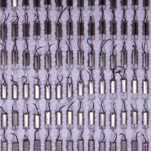 Wholesale10pcs or 20pcs drone engines motor part for FQ777 FQ777-124 Quadcopter Helicopters spare parts