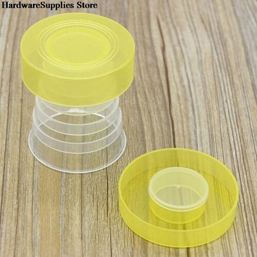 1pc Portable Silicone Retractable Folding Water Bottl Outdoor Telescopic Collapsible Drinking Bottle Folding Water Glass
