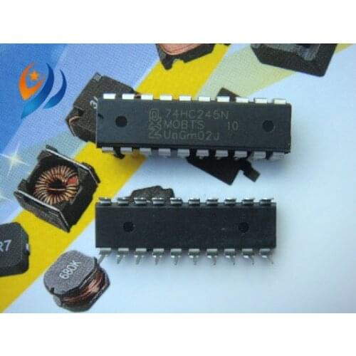 10PCS SN74HC245N DIP20 SN74HC245 DIP 74HC245N DIP-20 74HC245 new and original IC