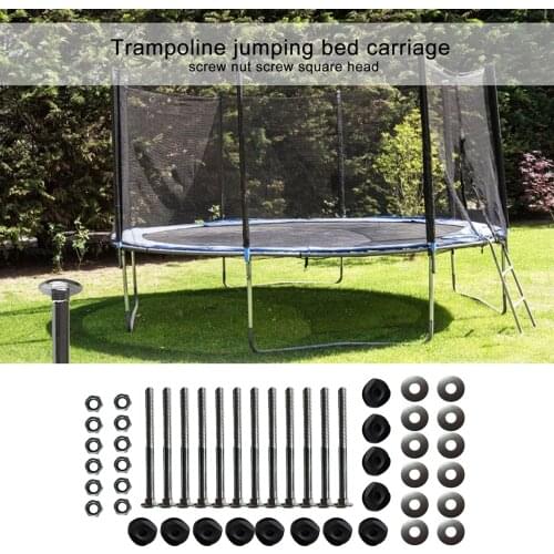 12pcs Trampoline Enclosure Pole Gap Spacers Plastic Spacers Part Accessories