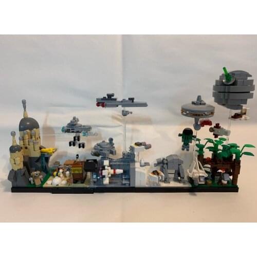 2020 technology model building block skyline DIY assembly construction children education toys Christmas gift MOC