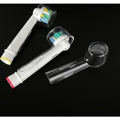 5PCS Electric Toothbrush Cover For Braun Oral B Toothbrush Head Protective Case Cap Dust Clear For Home Camping Travel Head Cap