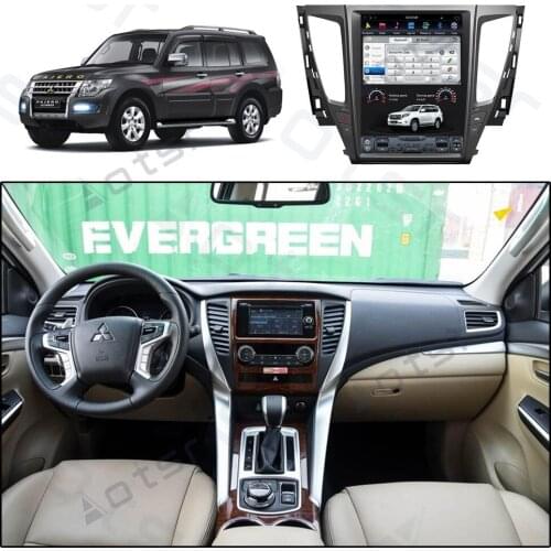 ZWNAV For Mitsubishi Pajero Sport 2016-2018 Car Radio Multimedia Video Player Navigation GPS Android 9.0 Accessories Sedan