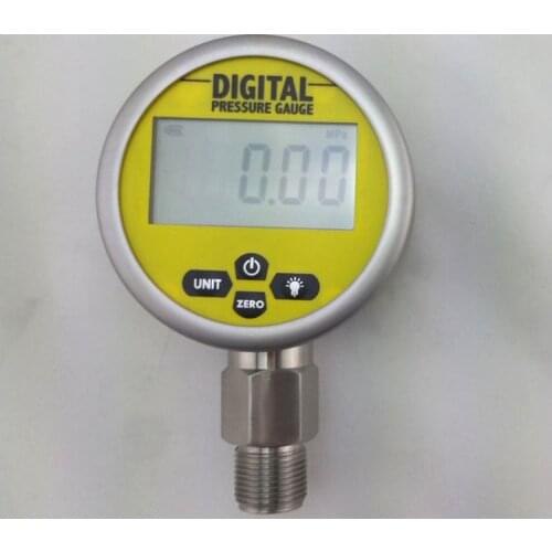 80mm 0-25Mpa(3525PSI) Stainless Steel Digital Electric Pressure Gauge Meter Manometer High precision
