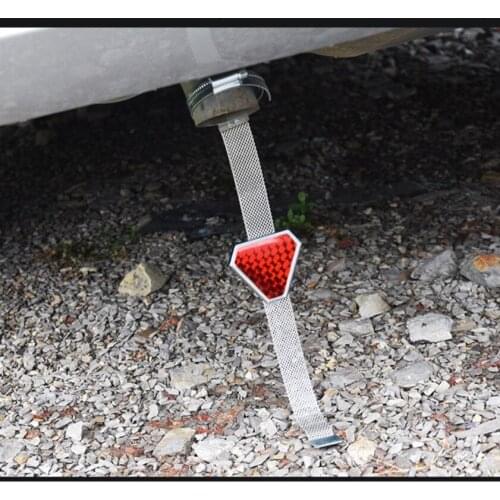 CHIZIYO Electrostatic Belt Vehicle Warning Triangular Reflective Strip Anti-Static Strips For Vehicles Drag Strips