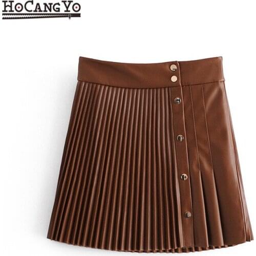 HOCANGYO Pleated Skirt