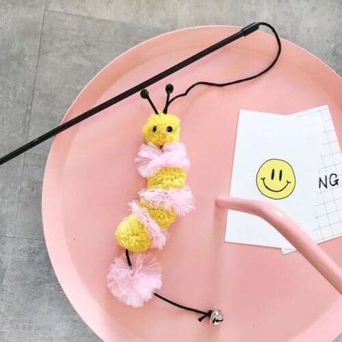 Cat toy Bee cat stick