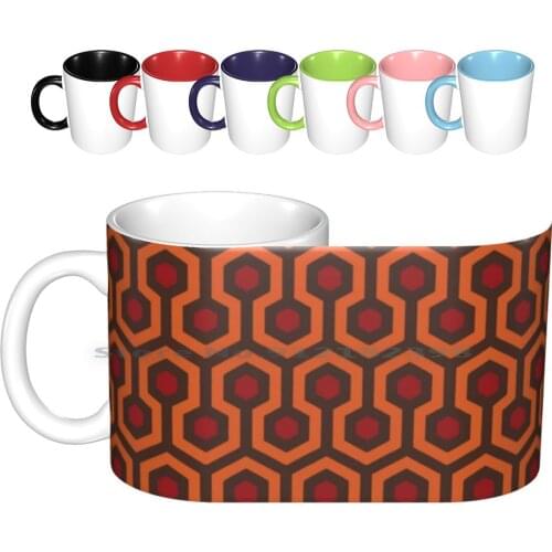 Redrum Overlook Hotel Carpet Stephen Kings Ceramic Mugs Coffee Cups Milk Tea Mug Shining Carpet Overlook Hotel Steven King