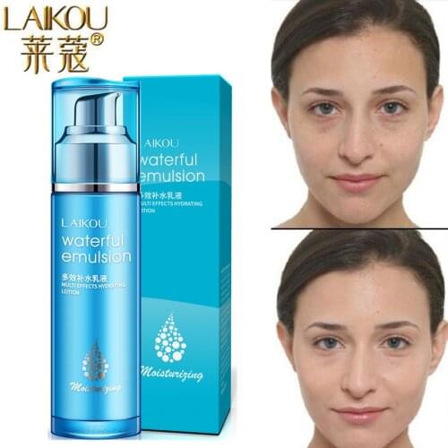 LAIKOU Hyaluronic Acid Emulsion Moisturizing Oil Control Shrink Pores Whitening Anti Winkles Lift Firming Face Cream Skin Care