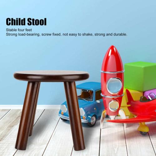 Multi Purpose Household Wood Stools Cute Small Bench Child Seat DIY Furniture Stool Kids Furniture