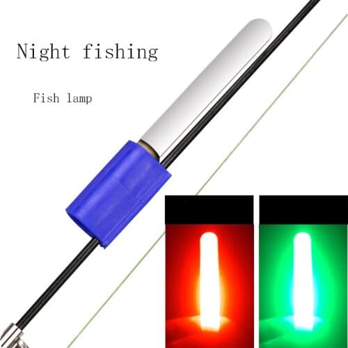 Light Stick Waterproof Glowing Led Fishing Rod Night Electronic Lamp Accessories Luminous Removable Sea Float Durable Rock