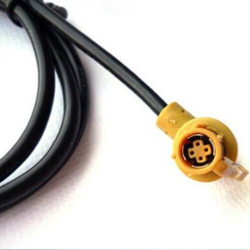 USB Switch Panel with Round Hole Cable in Car for BMW X6E72 HYB Z4 E89 E87