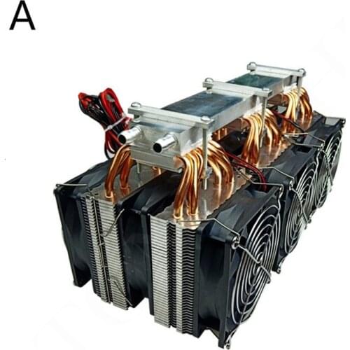Homemade home 12v high power semiconductor refrigerator refrigeration sheet diy fish tank liquid cooling machine cooling system
