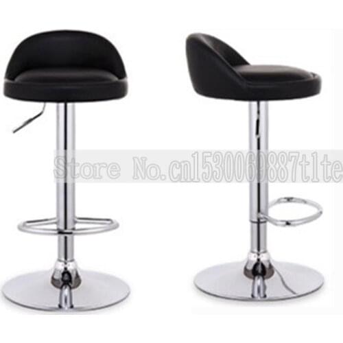 Simple Modern Bar Chair Lift High Chair Bar Stool Bar Chair High Stool Front Desk Bar Stool European Style Bar Chair