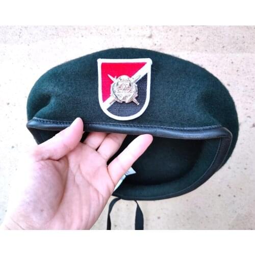 Tomwang2012 United States US Army 6th Special Forces Group Wool Green Beret Scuba Combat Operations Diver Military Hat 1963~1971