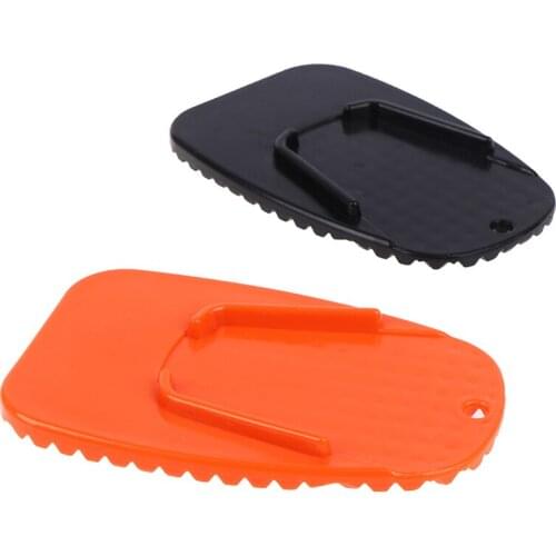 Universal Motorcycle Bike Plastic Kickstand Pad Plate Base Bike Side Stand Grip Support Foot Pad Base