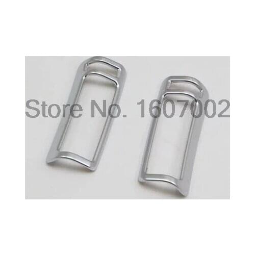 For Audi Q7 2017 ABS Chrome Interior Door inner side Air Conditioning A/C Vent Outlet Cover Molding Trim Accessories