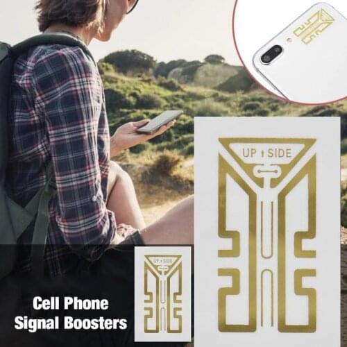 1Pcs/lot Outdoor Cellphone Phone Signal Enhancement Signal Antenna Booster Stickers Practical Outdoor Tools Portable Audio