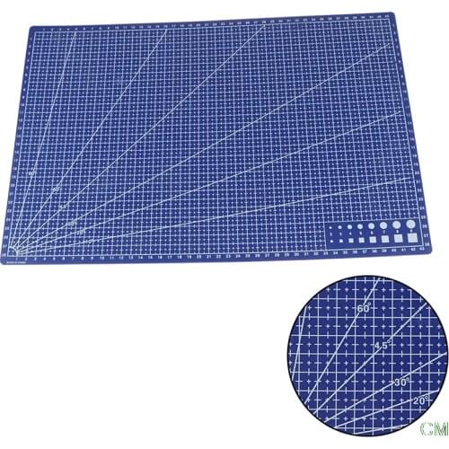 1Pcs Hot Sale A3 Pvc Rectangular Cutting Mat Grid Line Tool Plastic 45cm x30cm A3 Cutting Plate