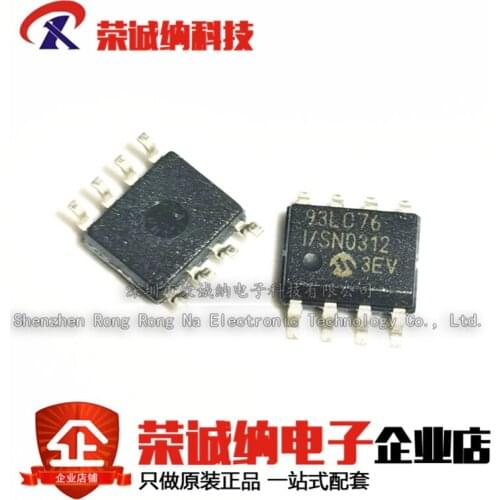 100% New&original In Stock 93LC76-I/SN SOP8 EEPROMIC