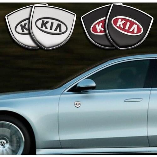 3D Metal Car Badge Emblems Stickers Decals For Kia Soul Sorento Prime Carens Rondo Sportage(QL) optima 2016-2019 Accessories