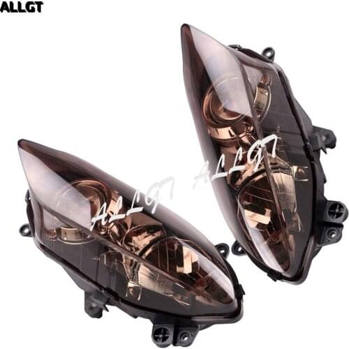 ALLGT New Motorcycle Front Headlight Head Lamp Assembly For Yamaha YZF R1 2004 2005 2006