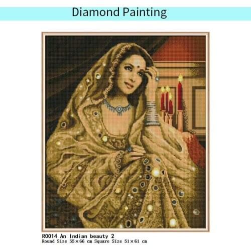 5D Diamond Painting Full Drill Square Round Character Pictures Wall Sticker Rhinestone Diamond Embroidery Icons Mosaic Diamond