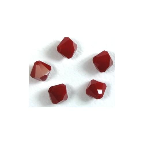 Free Shipping, 720pcs/Lot 3mm Red Coral color Chinese Top Quality Crystal Bicone Beads