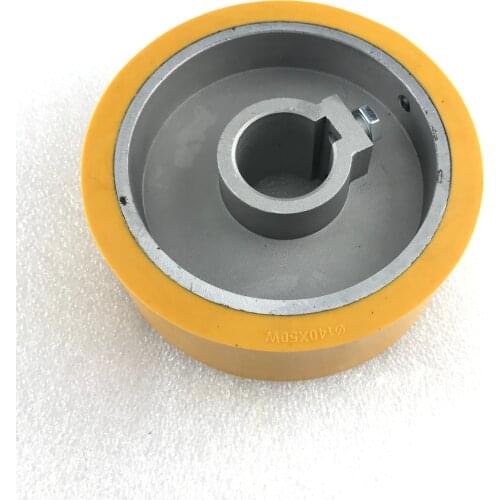 Machinery parts Polyurethane silicone rubber roller for Woodworking machinery
