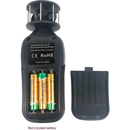 50LB Digital Anemometer Handheld Air Flow Meter Wind Speed Gauge for Measuring Wind Speed/Temperature with Backlit HVAC