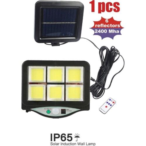 Seperable Solar Night Light 120 LED solar Lamp Garden Lantern Body Induction PIR Motion Sensor Home Street Road Yard Path lighti