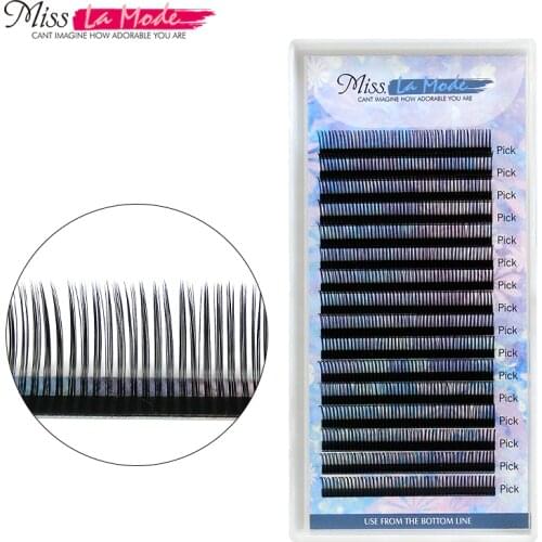 Misslamode 0.07 6D Volume Eyelash Extension Mink False Fake Lashes eyes lashes false eyelashes natural individual