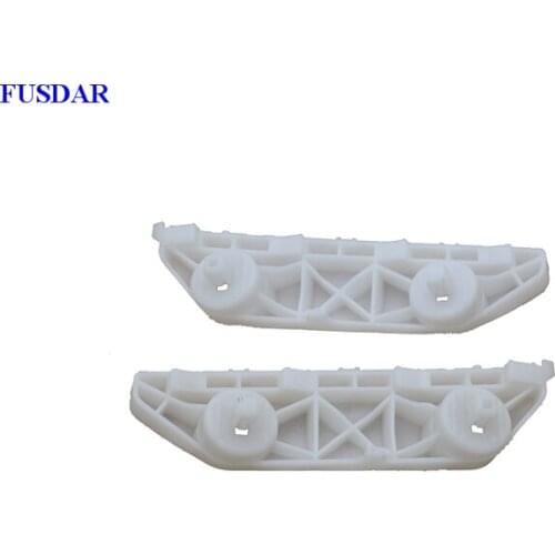 Pair Left & Right Front Bumper Side Brackets 622243BG0A-DB/622253BG0A-DB For Nissan Versa 2012-2014