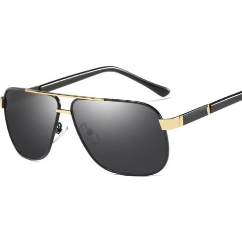 Prescription Sunglasses Mens Polarized Sunglasses Color Polarized Toad Sunglasses Driving Mirror Big frame 385