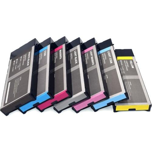 For Epson 7600 9600 Compatible cartridge with chips For Epson T5441-T5447 T544 Ink cartridge compatible for 7600 9600