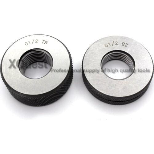 Pipe thread ring gauge G1/8 G1/4 G1/2 G3/4 BSPP External Straight thread Measuring gage G 1/4-19 1/8-28 3/8-19 1/2-14 3/4-14